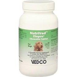 NutriVed Zinpro for Dogs 100 CHEWABLE Tablets