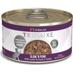 Weruva TRULUXE Glam N Punk with Lamb and Duck in Gelee Canned Cat Food 6-oz, case of 24