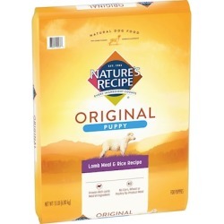 Nature's Recipe Puppy Lamb Meal & Rice Recipe 15 lb bag