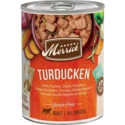 Merrick Grain Free Turducken Canned Dog Food 12.7-oz, case of 12