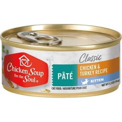Chicken Soup For The Soul Kitten Canned Cat Food 5.5-oz, case of 24