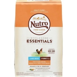 Nutro Natural Choice Large Breed Chicken, Whole Brown Rice & Oatmeal Adult Dog (15 lb)