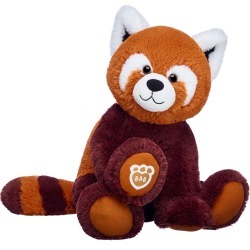 Build-A-Bear Red Panda Stuffed Animal in Brown