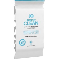 Jo Intimate Personal Cleansing Wipes Frangrance Free 12pk