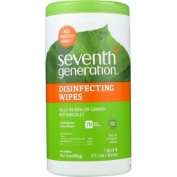 Disinfecting Wipes Lemongrass Citrus, 70 Ct by Seventh Generation