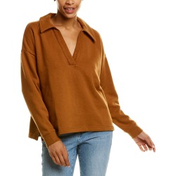 Madewell Oversized Polo Sweatshirt found on Bargain Bro from Shop Premium Outlets for USD $60.42