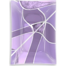 Oblong Glass Tray - Nunu in Purple by VIDA Original Artist found on Bargain Bro from SHOPVIDA for USD $30.40