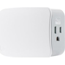 GE Z-Wave Plus Plug-In Two-Outlet Smart Switch