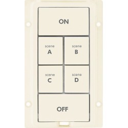 6-Button Change Kit for KeypadLinc, Light Almond
