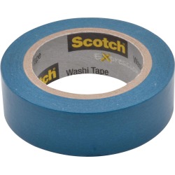Scotch� Expressions Washi Tape - Blue | Decor