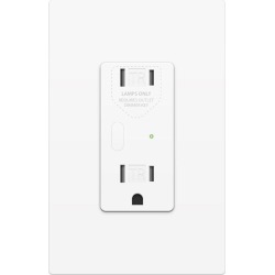 OutletLinc Dimmer - INSTEON Remote Control Outlet (Dual Band), White