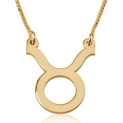 Taurus Zodiac Necklace found on Bargain Bro from Simply Wholesale for USD $74.16