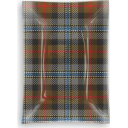 Oblong Glass Tray - Campbell Hunting in Brown/Green/Plaid by VIDA Original Artist found on Bargain Bro from SHOPVIDA for USD $26.60
