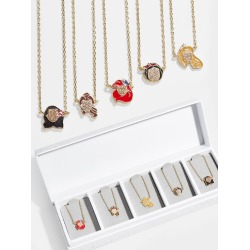 Disney Princess Necklace Gift Set found on Bargain Bro from baublebar - dynamic for USD $167.20