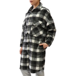 RD Style Women's Woven Coat in Black Plaid Small Lord & Taylor found on Bargain Bro from Lord & Taylor for USD $95.00