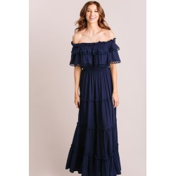 Maddie Off the Shoulder Maxi Dress