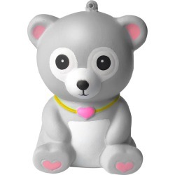 Costbuys  Toys Squeeze Squishes Toy Squishies Adorable Bear Slow Rising Cream Squeeze Scented Stress Relief Toys - Gray  China