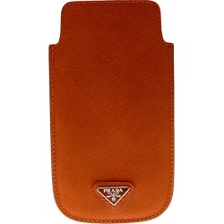 Prada Orange Saffiano Lux iPhone Cover