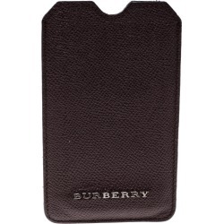 Burberry Dark Burgundy Leather IPhone Case