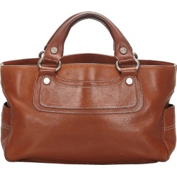 Celine Brown Leather Boogie Bag