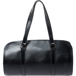 Louis Vuitton Black Epi Leather Papillon 30 Bag