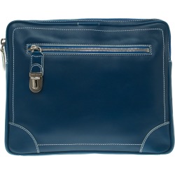 Marc Jacobs Matte Blue Leather The Venetia Ipad Case