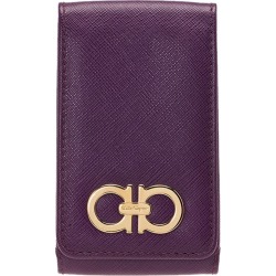 Salvatore Ferragamo Purple Leather iphone 4 Case