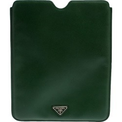 Prada Green Saffiano Lux Leather iPad Case