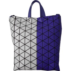Issey Miyake Gray/Blue Bao Bao Bucket Tote