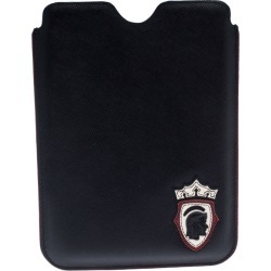 Prada Black Saffiano Lux Leather Mini iPad Case
