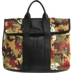 3.1 Phillip Lim Multicolor Camouflage Canvas/Leather 31 Hour Bag