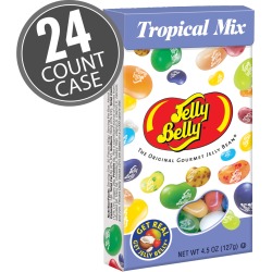 Tropical Mix Jelly Beans - 4.5 oz Flip-Top Boxes - 24-Count Case