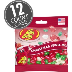 Jelly Belly Jewel Christmas Mix - 3.5 oz bags, 12-Count Case
