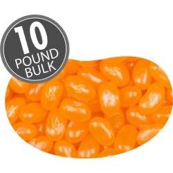 Jewel Orange Jelly Beans - 10 lb Bulk Case