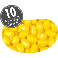 Jewel Sour Lemon Jelly Beans - 10 lb Bulk Case