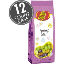 Jelly Belly Spring Mix - 7.5 oz Gift Bag - 12 Count Case