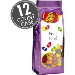 Fruit Bowl Mix Jelly Beans - 7.5 oz Gift Bags - 12-Count Case