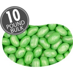 Jewel Sour Apple Jelly Beans - 10 lb Bulk Case