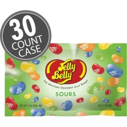 Jelly Belly Sours Jelly Beans 1 oz Bag - 30-Count Case