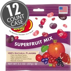 Superfruit Mix Jelly Beans -3.1 oz Bags - 12-Count Case