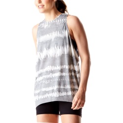 Lucy Women's Keep Calm Tank, Silver Figtree