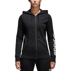 Adidas Women's Essentials Linear Full-Zip Hoodie