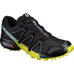 Salomon Men's Speedcross 4 Trail Running Shoes Black/Everglade