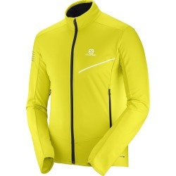 Salomon Men's RS Pro Ski Jacket, Sulphur Spring/Midnight