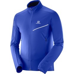 Salomon Men's RS Pro Ski Jacket, Surf The Web/Aquarius