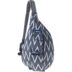 Kavu Women's Rope Sling Black Zigzag Bag