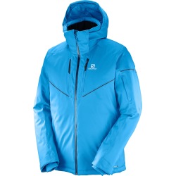 Salomon Men's Stormrace Ski Jacket, Hawaiian Blue