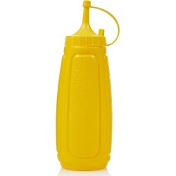 Arrow Home Products 2.25 in. W x 2.50 in. L Yellow/White Mustard Dispenser 6 pc.