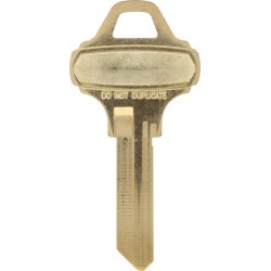 Hillman KeyKrafter Do Not Duplicate House/Office Universal Key Blank 2027 C123 Single sided