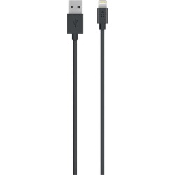 Belkin MIXIT UP Black Cell Phone Accessories For Apple Iphone 6, 6 Plus, 5, 5s 4 ft. L